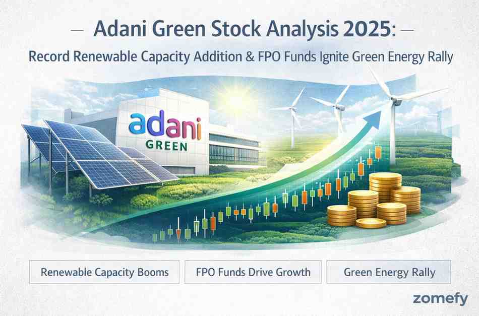 Adani Green Stock Analysis 2025: Record Renewable Capacity Addition & FPO Funds Ignite Green Energy Rally