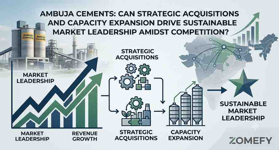 Ambuja Cements: Can Strategic Acquisitions and Capacity Expansion Drive Sustainable Market Leadership Amidst Competition