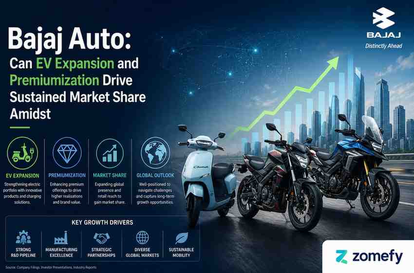 Bajaj Auto: Can EV Expansion and Premiumization Drive Sustained Market Share Amidst
