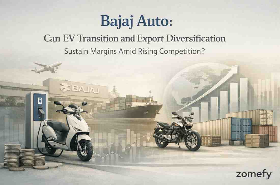 Bajaj Auto: Can EV Transition and Export Diversification Sustain Margins Amid Rising Competition?