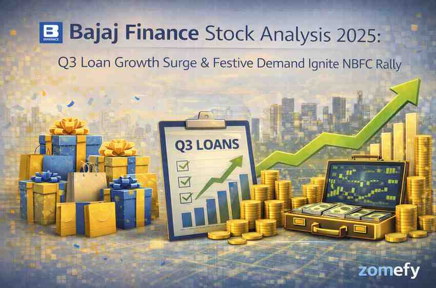 Bajaj Finance Stock Analysis 2025: Q3 Loan Growth Surge & festive Demand Ignite NBFC Rally