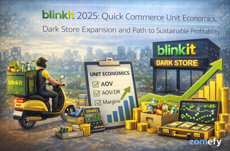 Blinkit 2025: Quick Commerce Unit Economics, Dark Store Expansion and Path to Sustainable Profitability