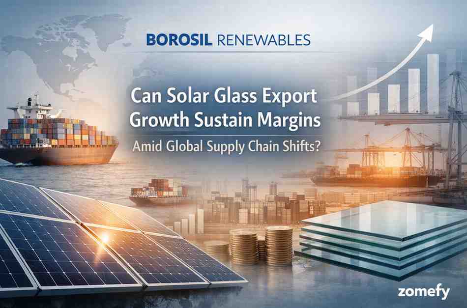 Borosil Renewables: Can Solar Glass Export Growth Sustain Margins Amid Global Supply Chain Shifts?