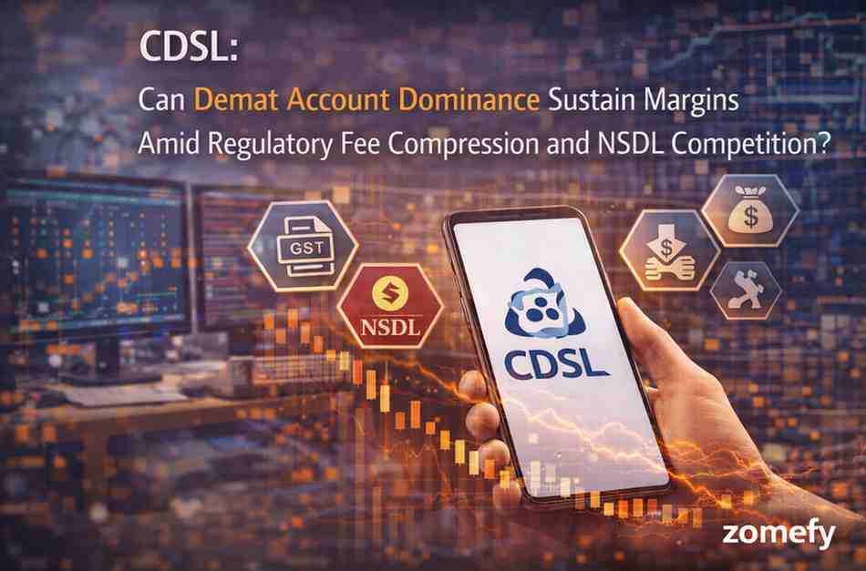 CDSL: Can Demat Account Dominance Sustain Margins Amid Regulatory Fee Compression and NSDL Competition?