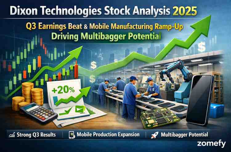 Dixon Technologies Stock Analysis 2025: Q3 Earnings Beat & Mobile Manufacturing Ramp-Up Driving Multibagger Potential