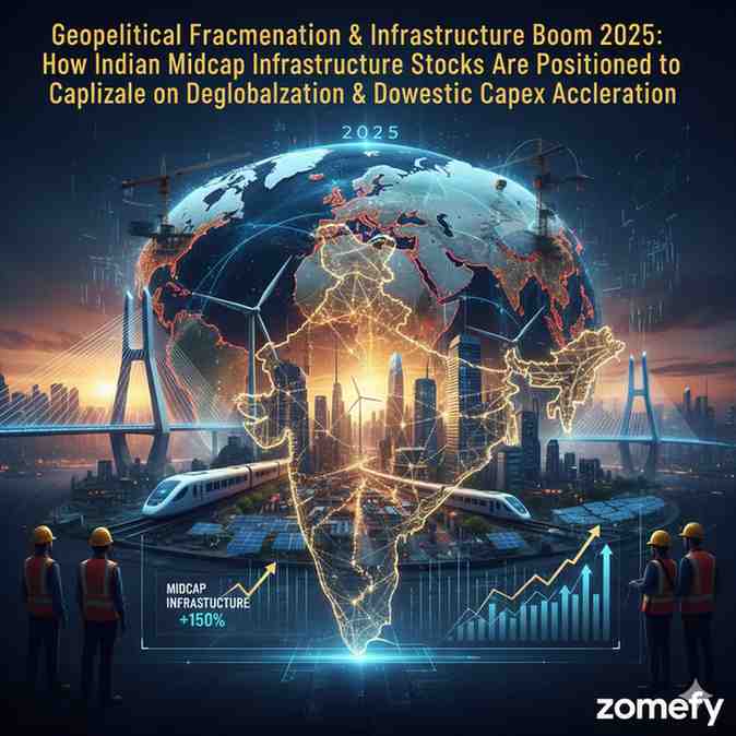 Geopolitical Fragmentation & Infrastructure Boom 2025: How Indian Midcap Infrastructure Stocks Are Positioned to Capitalize on Deglobalization & Domestic Capex Acceleration