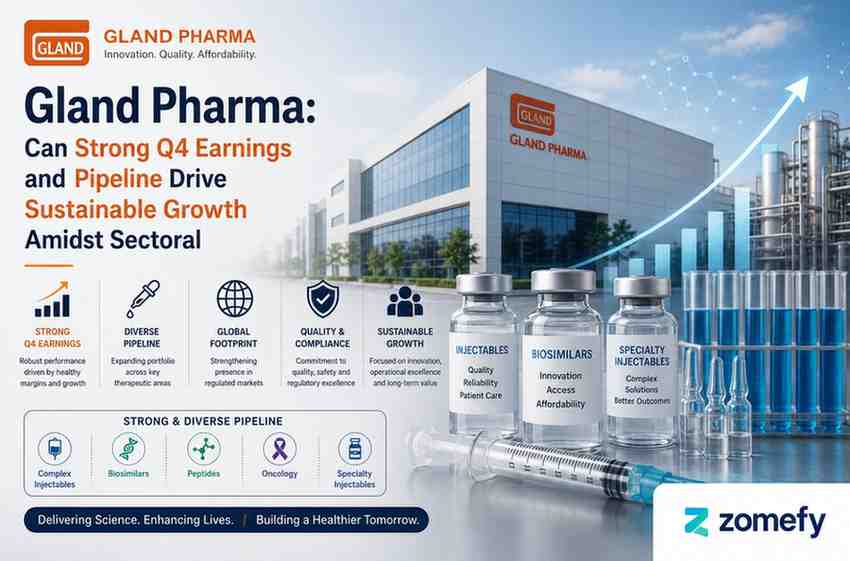 Gland Pharma: Can Strong Q4 Earnings and Pipeline Drive Sustainable Growth Amidst Sectoral