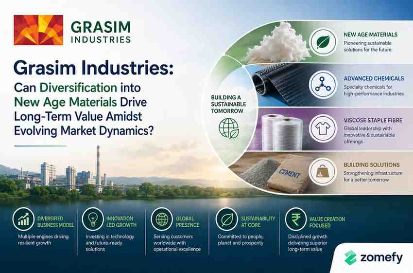 Grasim Industries: Can Diversification into New Age Materials Drive Long-Term Value Amidst