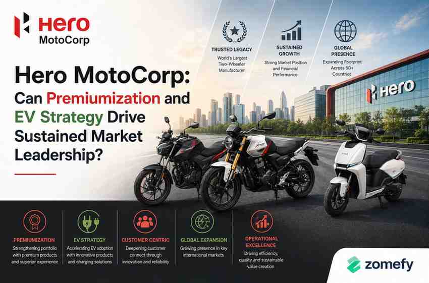 Hero MotoCorp: Can Premiumization and EV Strategy Drive Sustained Market Leadership?