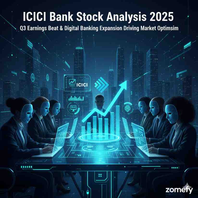 ICICI Bank Stock Analysis 2025: Q3 Earnings Beat & Digital Banking Expansion Driving Market Optimism