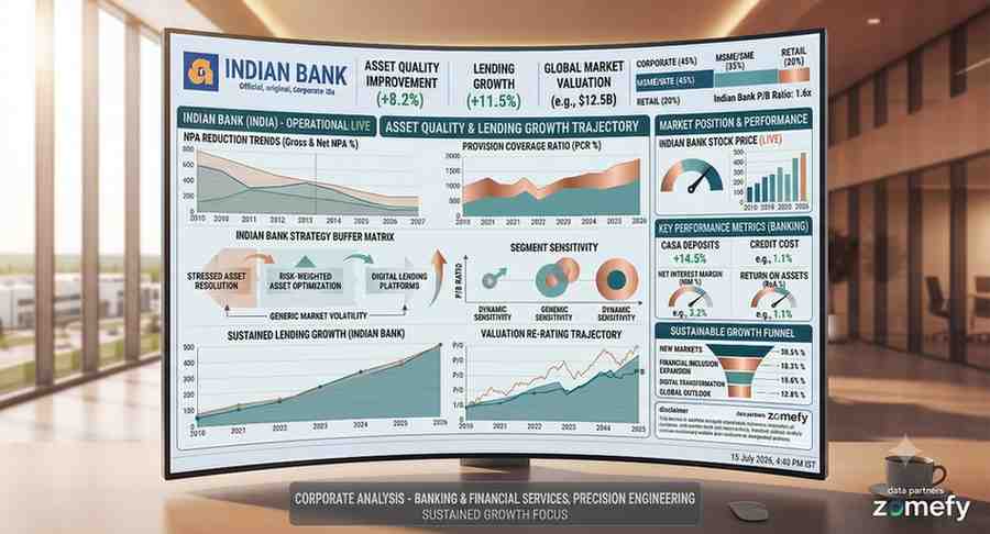 Indian Bank: Can Asset Quality Improvement Drive Sustained Lending Growth and Valuation Re-rating?