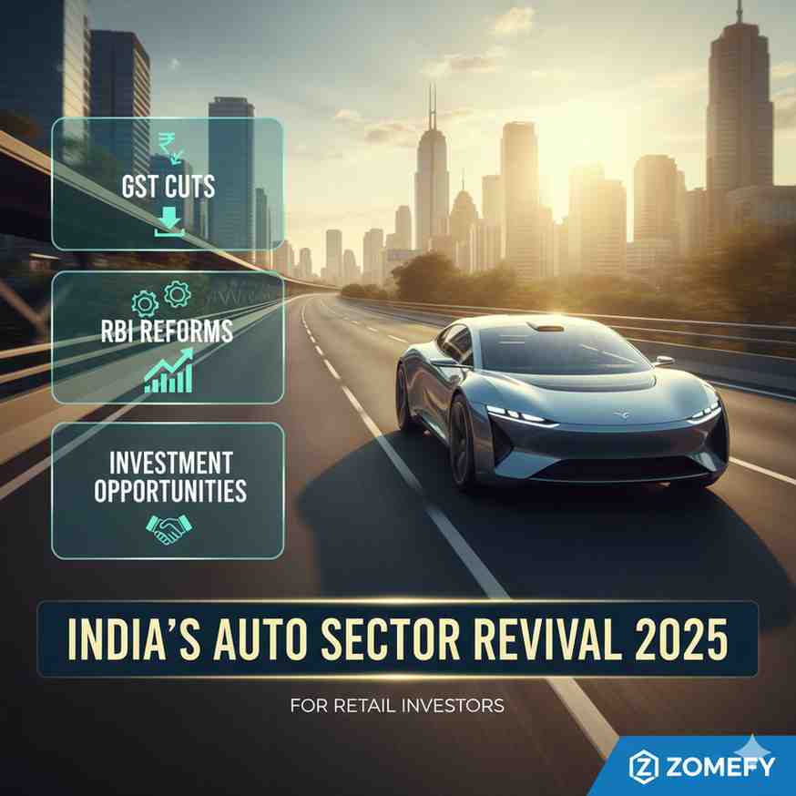 India’s Auto Sector Revival 2025: GST Cuts, RBI Reforms, and Investment Opportunities for Retail Investors