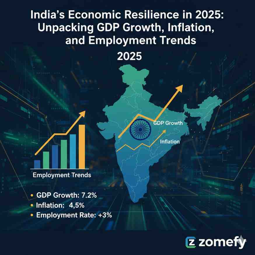 India's Economic Resilience in 2025: Unpacking GDP Growth, Inflation, and Employment Trends