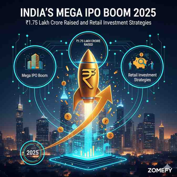 India’s Mega IPO Boom 2025: ₹1.75 Lakh Crore Raised and Retail Investment Strategies