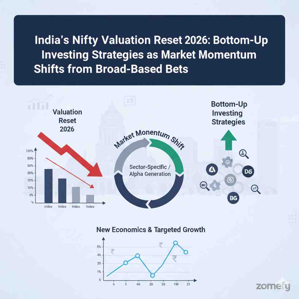 India's Nifty Valuation Reset 2026: Bottom-Up Investing Strategies as Market Momentum Shifts from Broad-Based Bets