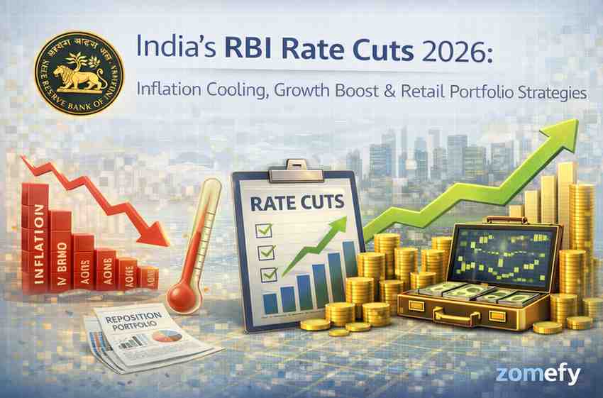 India’s RBI Rate Cuts 2026: Inflation Cooling, Growth Boost & Retail Portfolio Strategies