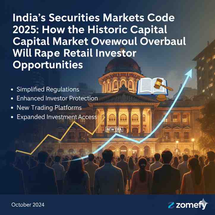 India's Securities Markets Code 2025: How the Historic Capital Market Overhaul Will Reshape Retail Investor Opportunities
