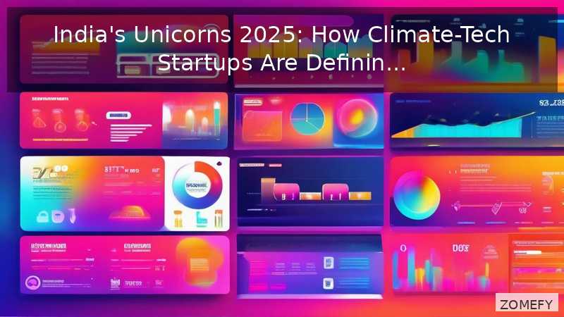 India's Unicorns 2025: How Climate-Tech Startups Are Defining the Next Wave of Sustainable Investment Opportunities