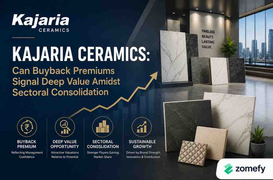 Kajaria Ceramics: Can Buyback Premiums Signal Deep Value Amidst Sectoral Consolidation