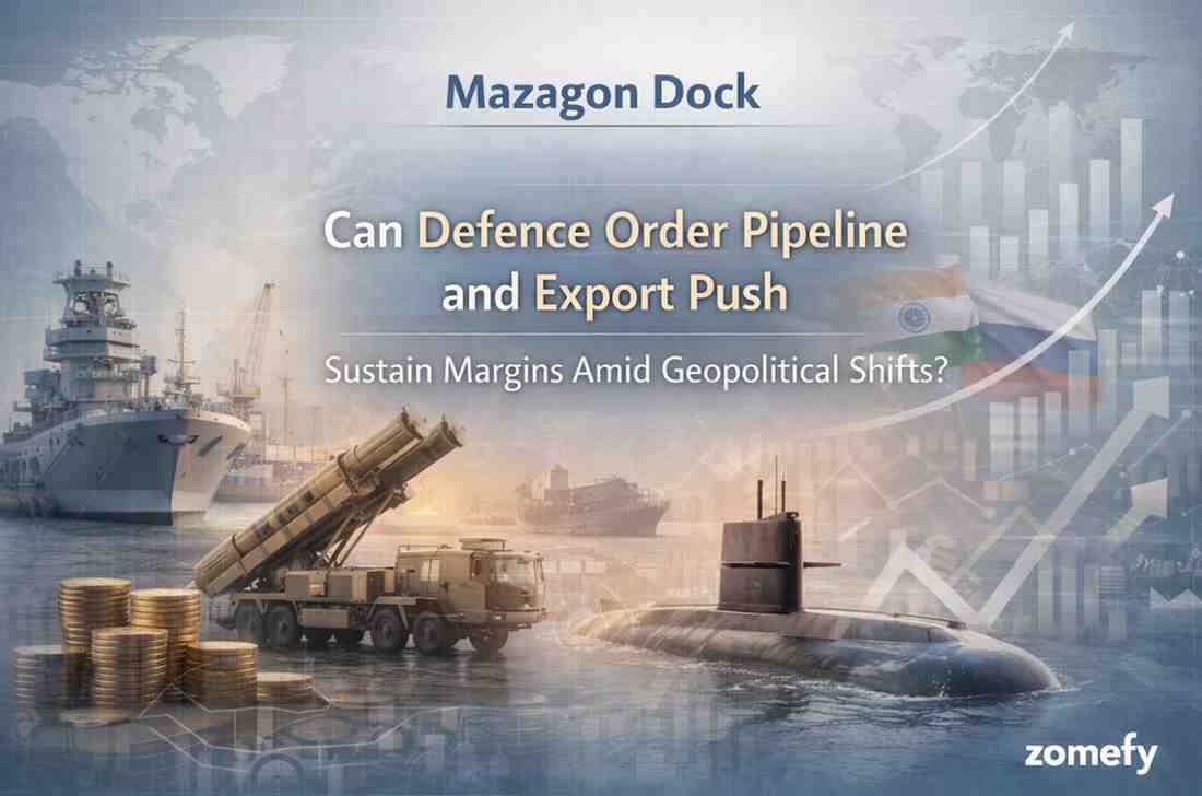 Mazagon Dock: Can Defence Order Pipeline and Export Push Sustain Margins Amid Geopolitical Shifts?