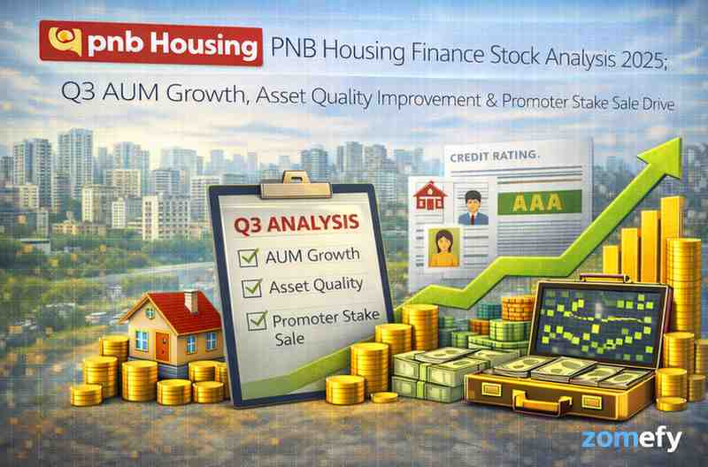 PNB Housing Finance Stock Analysis 2025: Q3 AUM Growth, Asset Quality Improvement & Promoter Stake Sale Drive Re‑rating