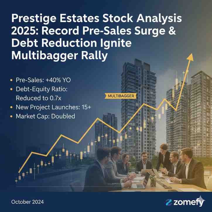 Prestige Estates Stock Analysis 2025: Record Pre-Sales Surge & Debt Reduction Ignite Multibagger Rally