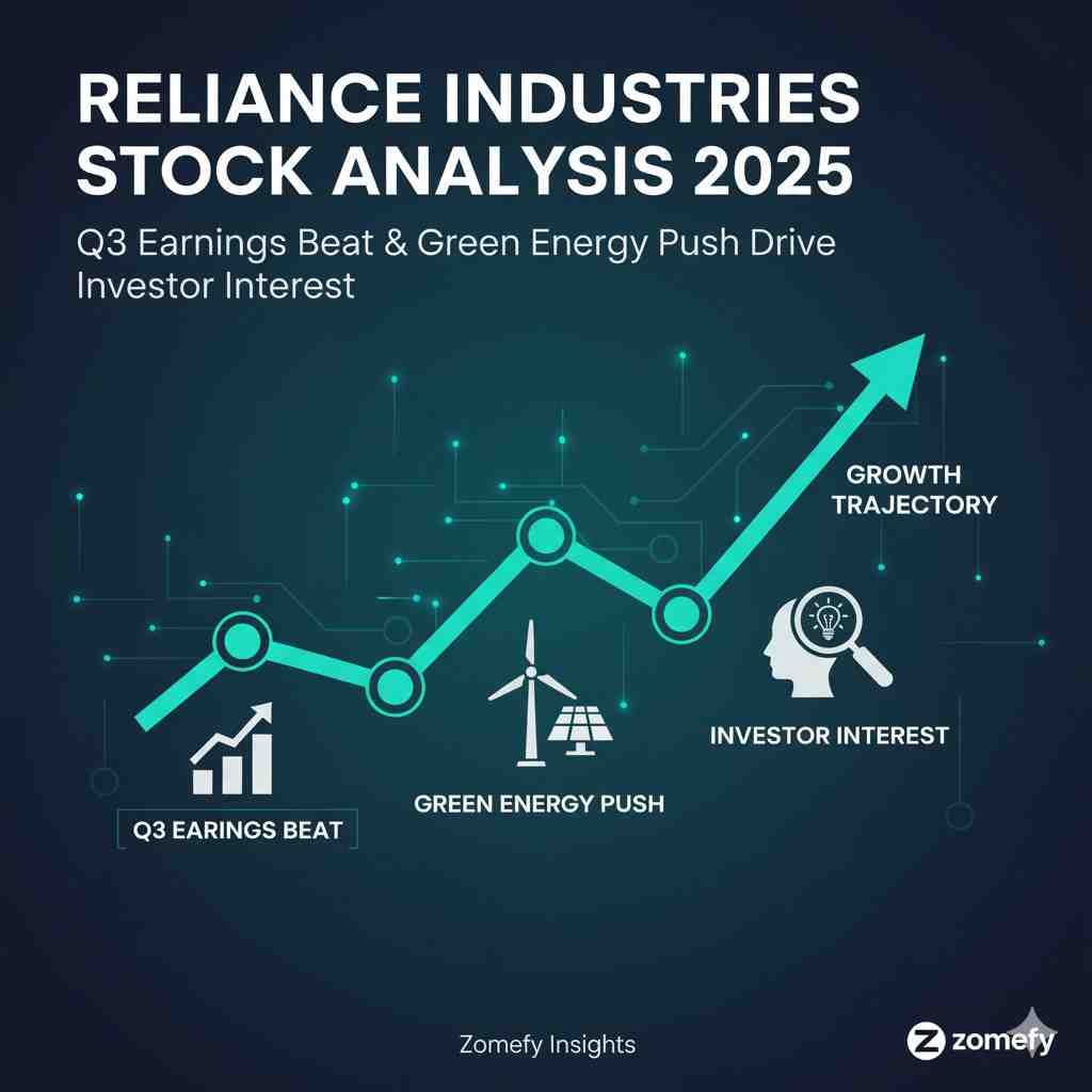 Reliance Industries Stock Analysis 2025: Q3 Earnings Beat & Green Energy Push Drive Investor Interest