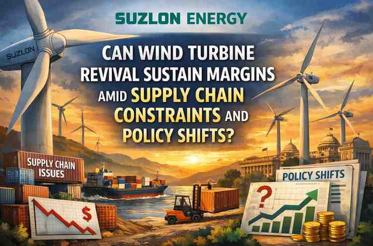Suzlon Energy: Can Wind Turbine Revival Sustain Margins Amid Supply Chain Constraints and Policy Shifts?