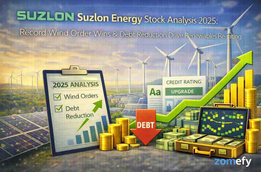 Suzlon Energy Stock Analysis 2025: Record Wind Order Wins & Debt Reduction Drive Renewables Re‑rating