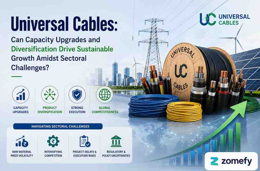 Universal Cables: Can Capacity Upgrades and Diversification Drive Sustainable Growth Amidst Sectoral