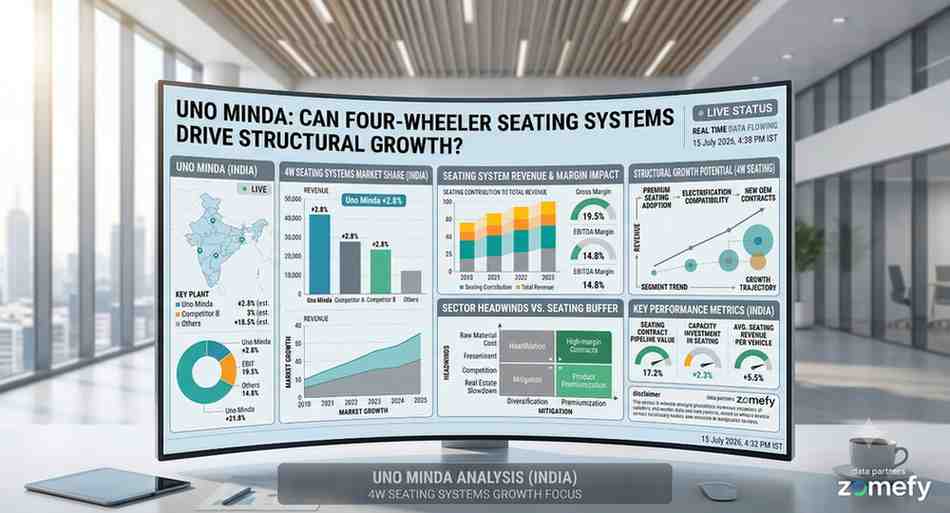 Uno Minda: Can Four-Wheeler Seating Systems Drive Structural Growth Amidst Auto Sector