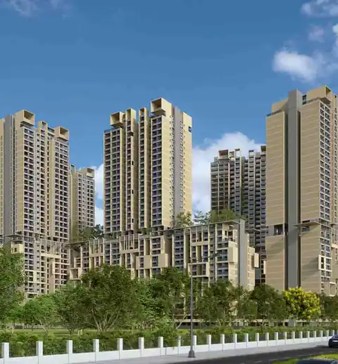 Promoter's render — The towers from the street